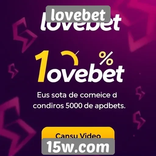 Promoções e bônus disponíveis no lovebet